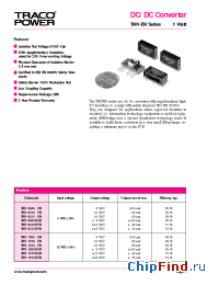 Datasheet TMV1205EN manufacturer Traco